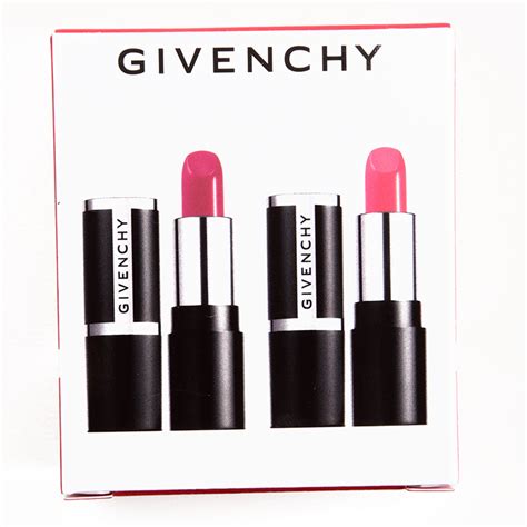 Givenchy Le Rouge Mini Duo • Lip Palette Swatches 